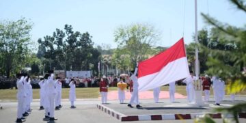 Khidmat bernuansa kebhinekaan, upacara HUT RI Ke-79 di Dompu