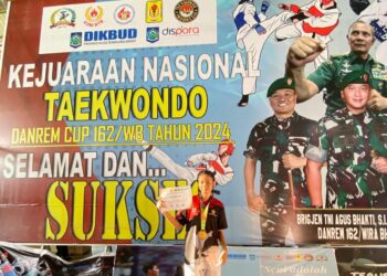Livia Mantika Putri sukses raih medali emas di kejuaraan nasional Taekwondo