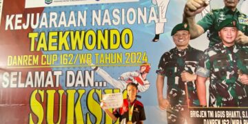 Livia Mantika Putri sukses raih medali emas di kejuaraan nasional Taekwondo
