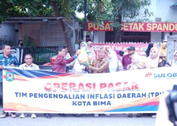 Pemkot Bima Gencarkan Operasi Pasar