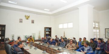 Asisten I Ikuti Vicon Pra-Kegiatan Legal Education