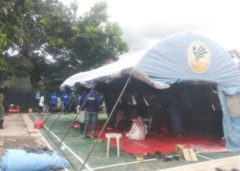 Sigap dan siaga bencana alam dinas sosial Dompu