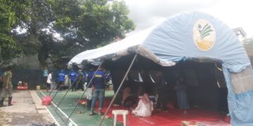 Sigap dan siaga bencana alam dinas sosial Dompu