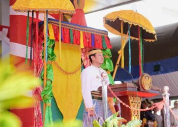 Bupati jadi Inspektur, Ketua DPRD baca UUD 1945 dan Sekda uraikan sejarah Kabupaten Dompu