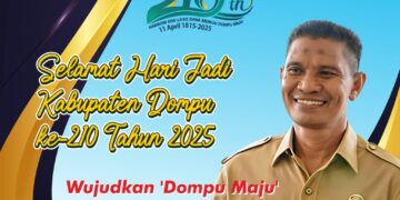 Kadis Dikpora Dompu: Selamat Hari Jadi Kabupaten Dompu ke-210 Tahun 2025