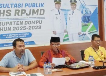 Buka konsultasi publik I KLHS RPJMD Dompu 2025-2029, Sekda : Beri masukan cerdas dan konstruktif