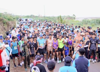 Wisatawan mancanegara meriahkan Fun Run di Festival Lakey