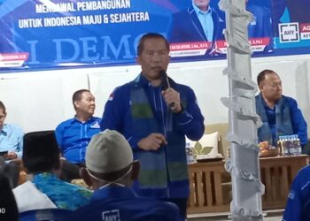 Konsolidasi di Dompu, Plt ketua Demokrat NTB nyalakan semangat kader