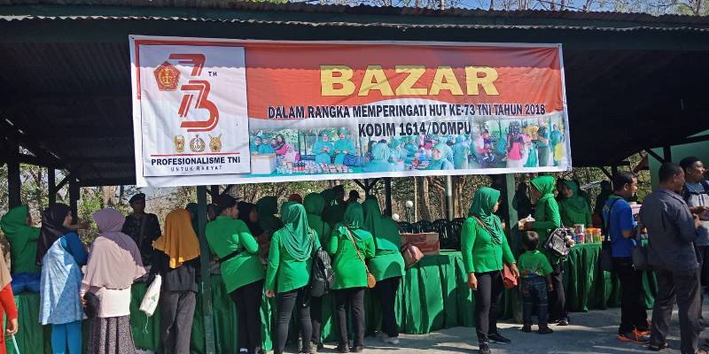 bazar kodim dompu ntb