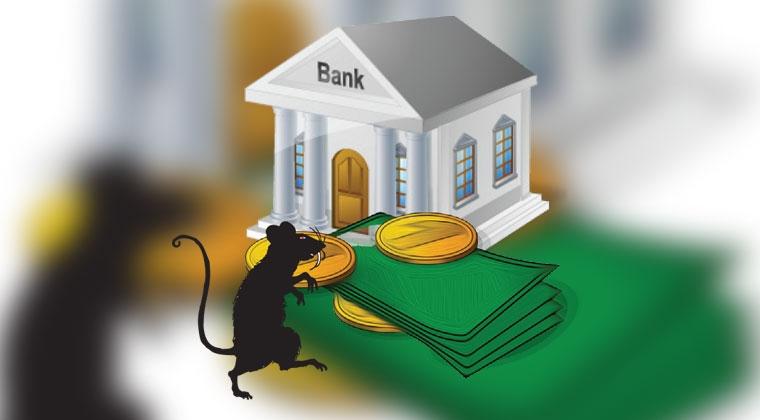 ilustrasi korupsi bank