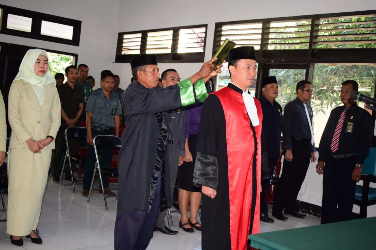 pelantikan wakil pn dompu