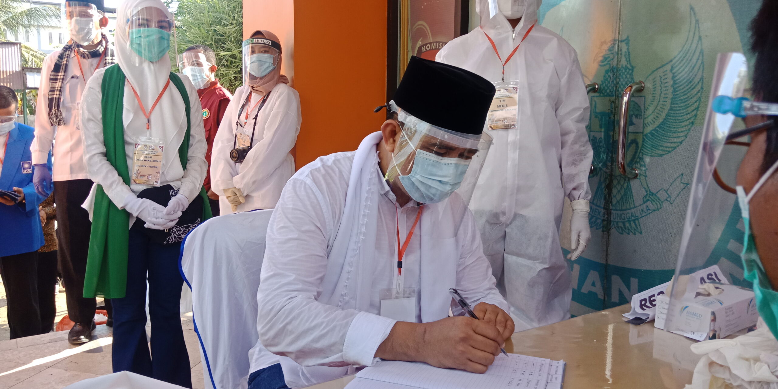 Syaiful Cika resmi mendaftar sebagai Cabup Cawabup Dompu