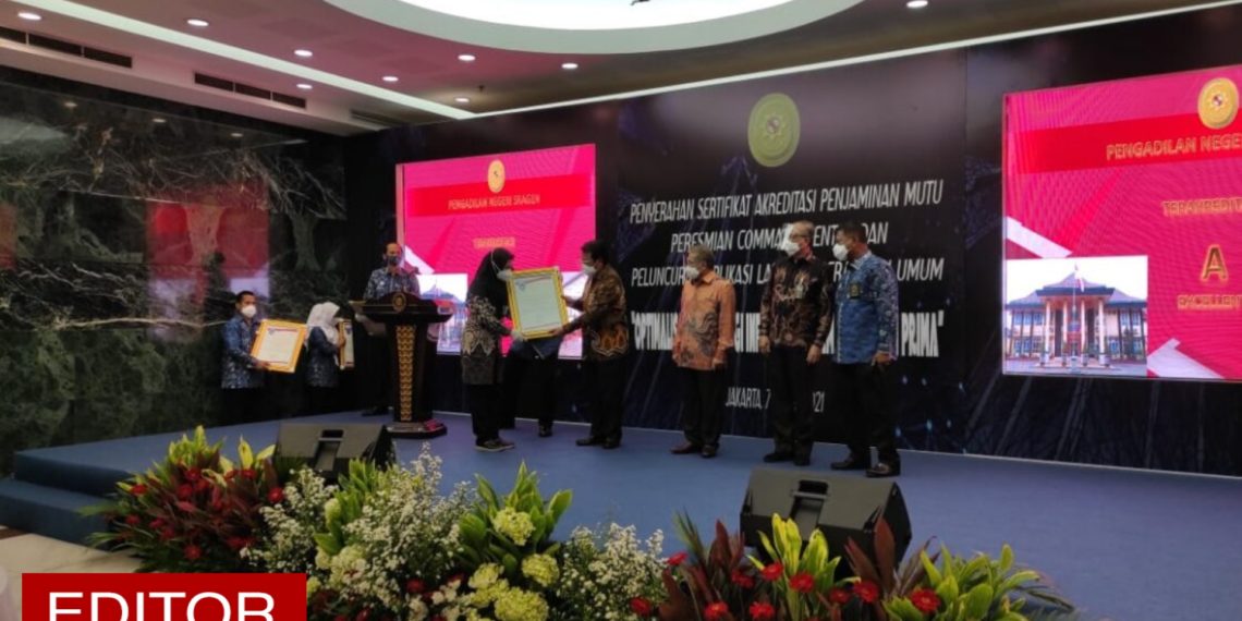 Penyerahan sertifikat a excelent