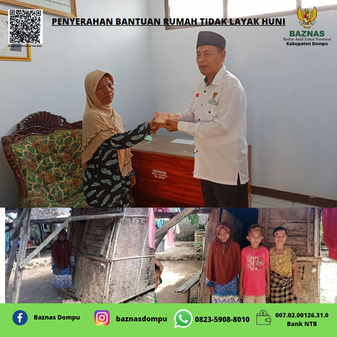 Viral gubuk reot nenek Mu’minah, BAZNAS berikan bantuan