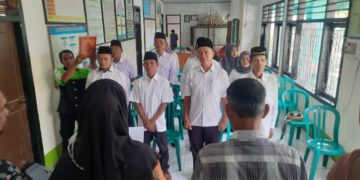 PPS Kelurahan Karijawa lantik petugas pemutakhiran data pemilih dan apel siaga