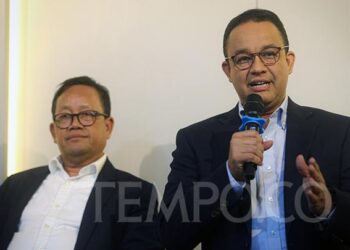 Anies Baswedan tak mau komentari kinerja Heru Budi Hartono : prinsip demokrasi, hormati