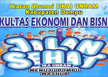 Doorprize banjiri jalan sehat IKA Unram Dompu 2023