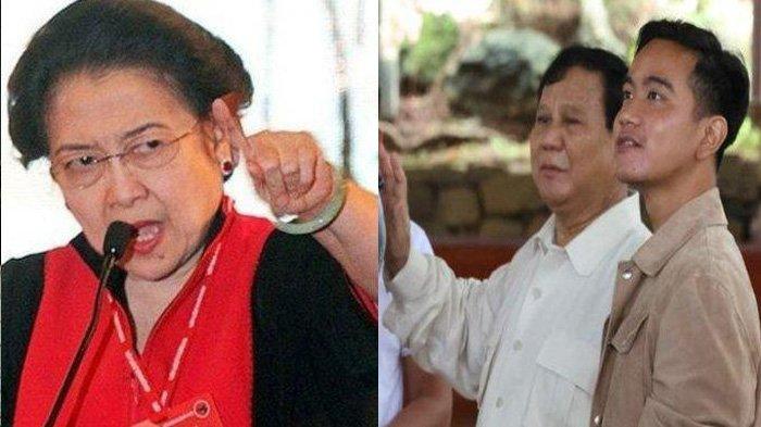 📷 Kolase: Megawati, Prabowo dan Gibran. (Ist).