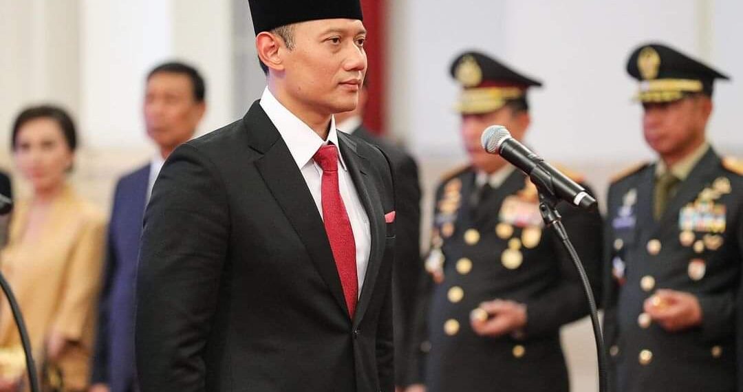 📷 Ketum Demokrat AHY jelang pengambilan sumpah jabatan oleh presiden di Istana Negara hari ini. (Ist).