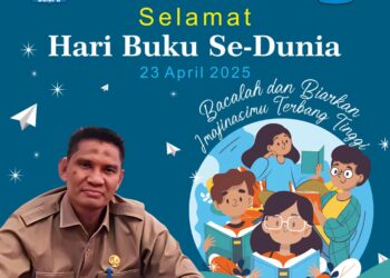 Kadis Dikpora Dompu: Selamat Hari Buku se-Dunia 23 April 2025